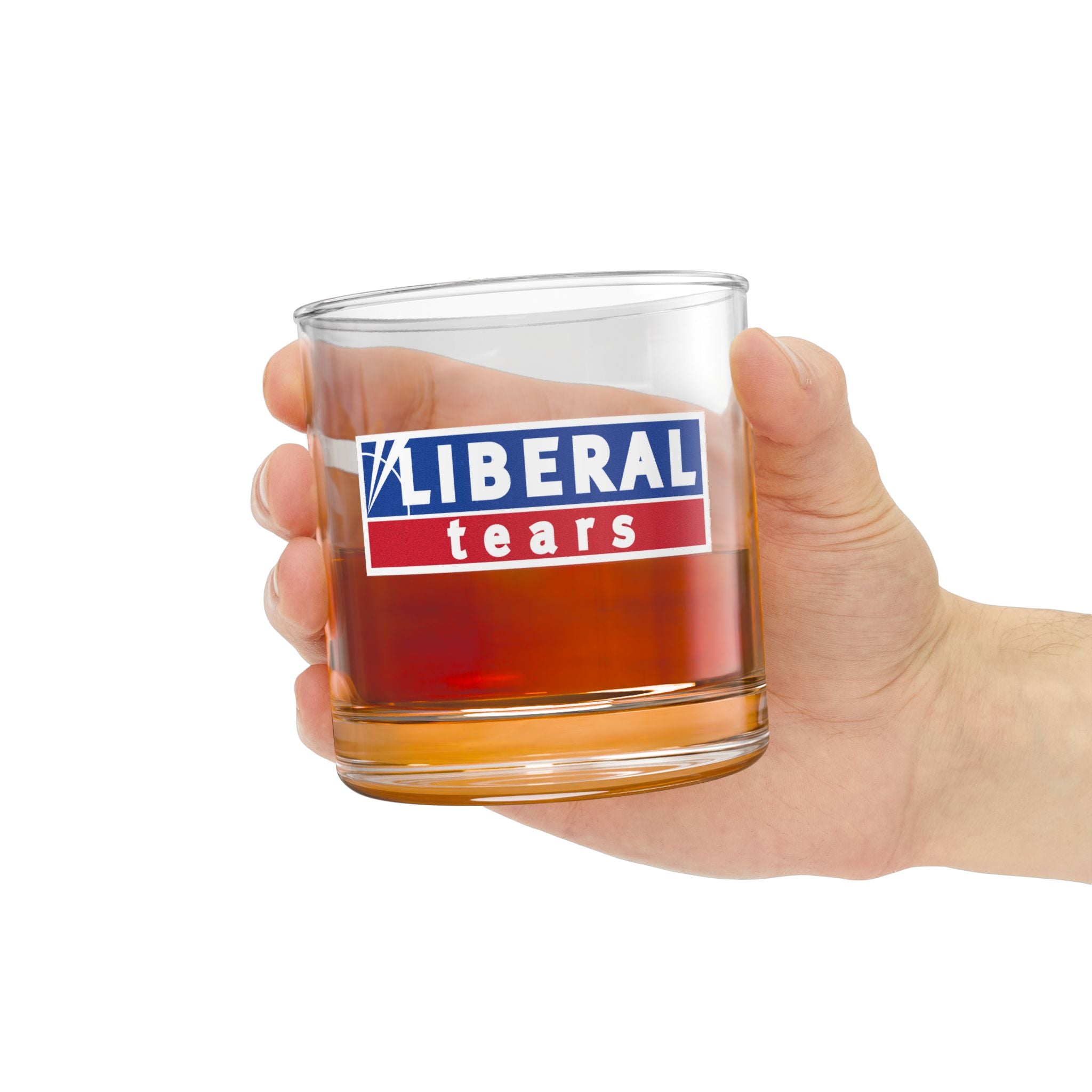 thumbnail image 2 of Liberal Tears Whiskey Shot Glass - Republican Distillery Conservative Gift Idea | 2 Oz Patriotic Glass 2 of 13