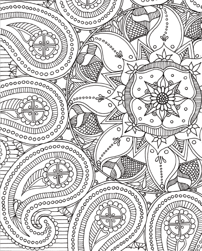 Mandala: A Mandala Coloring Book
