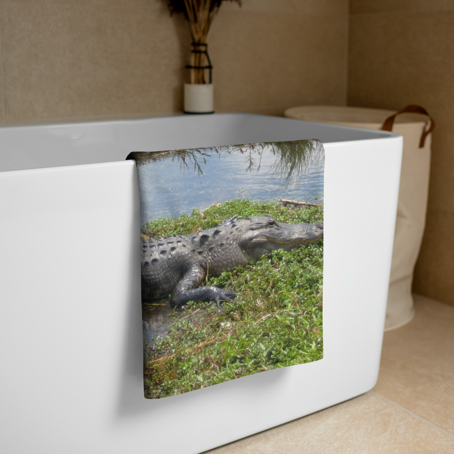 Crystalyn 出品的佛罗里达野生动物毛巾