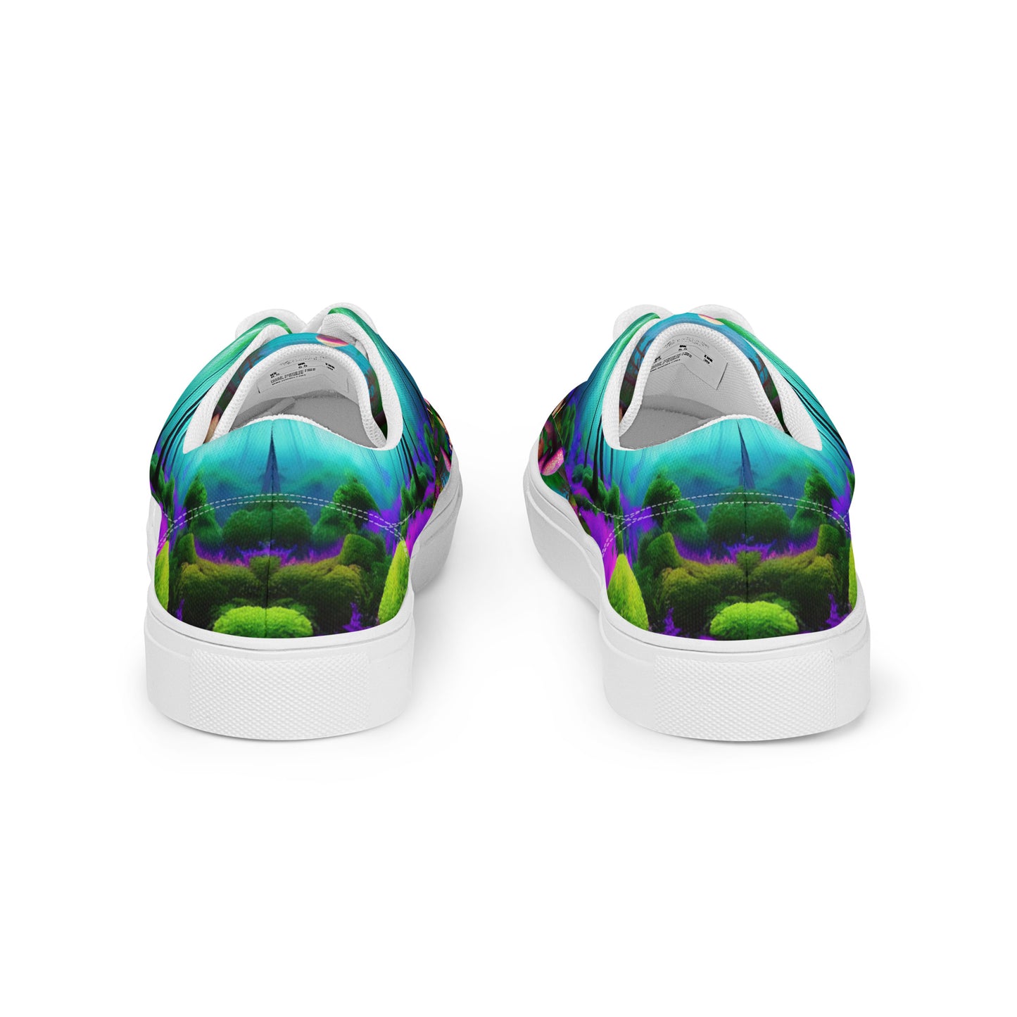Psychedelic Forest Friends Women's Lace-up Shoes by laurameghan