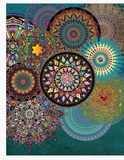 Mandala: A Mandala Coloring Book