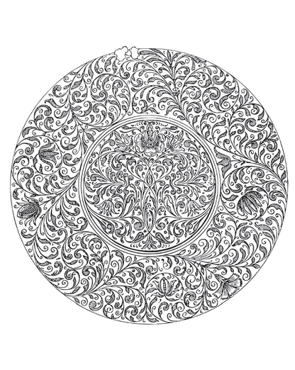 Mandala: A Mandala Coloring Book