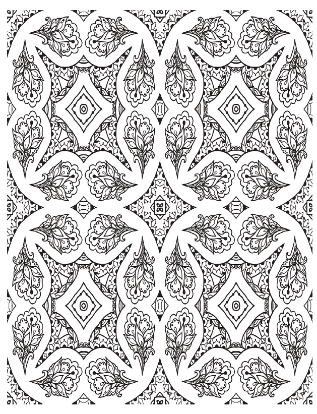 Mandala: A Mandala Coloring Book