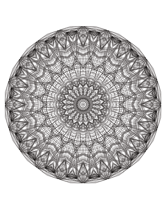 Mandala: A Mandala Coloring Book