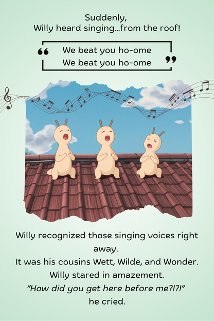 Willy the Worm and the Shortcut - A Children's Book by J Stephen Brooks and laurameghan