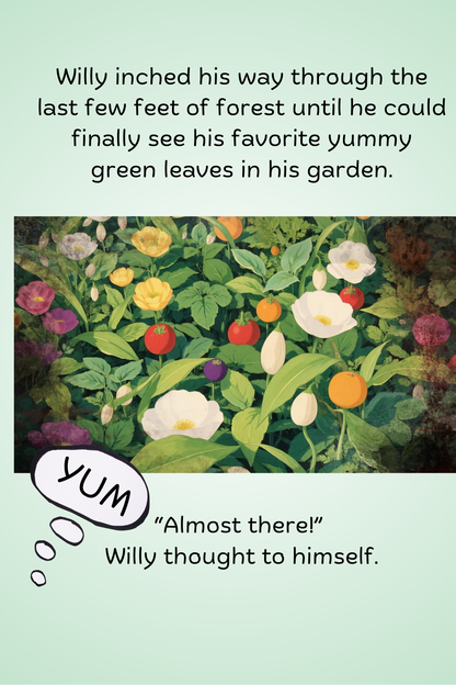 Willy the Worm and the Shortcut - A Children's Book by J Stephen Brooks and laurameghan